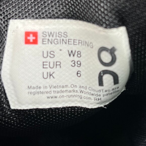 On Running Cloudflow Running Shoes Women's Size 8 Grey Athletic Training Sneaker - Picture 12 of 12